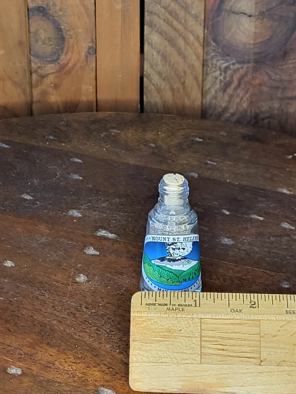 Mount St. Helens Souvenir Mini Bottle